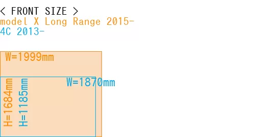 #model X Long Range 2015- + 4C 2013-